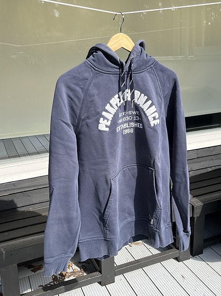 Peak Performance huppari XL sininen miehille