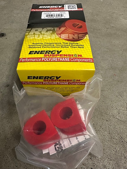 Nissan Z:n etutukivarren puslat Energy Suspension polyuretaani