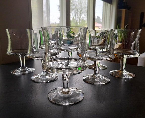 Iittala/T.Wirkkala Romantica-laseja
