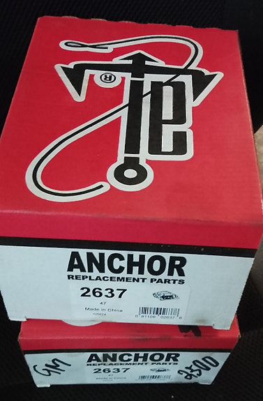Chevrolet moottorin tukikumit Anchor 2637