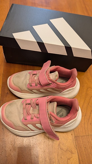 Adidas Run 3.0 EL C lasten lenkkarit koko 28 tytöille pinkki
