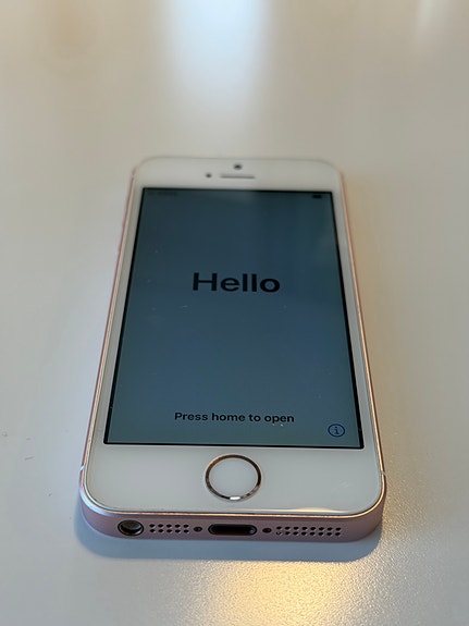 Apple iPhone SE 16 GB rosegold