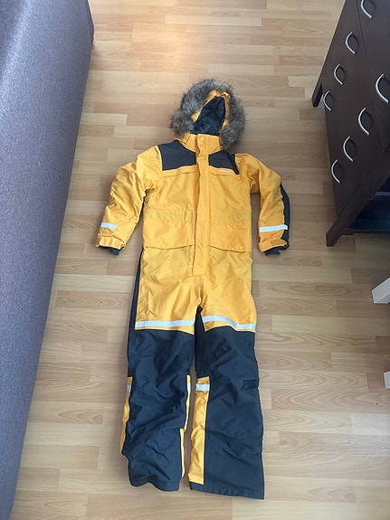 Didriksons talvihaalari koko 140 keltainen unisex
