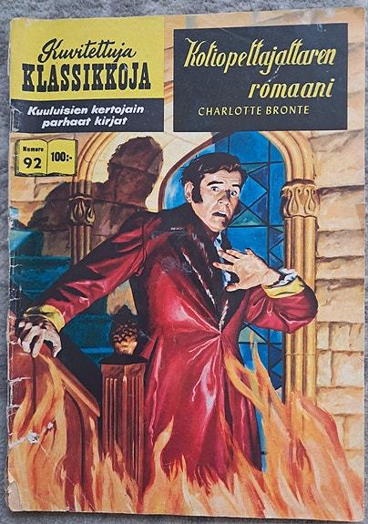 Kuvitettuja klassikkoja 92 Kotiopettajattaren romaani