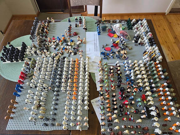 Lego figuureja