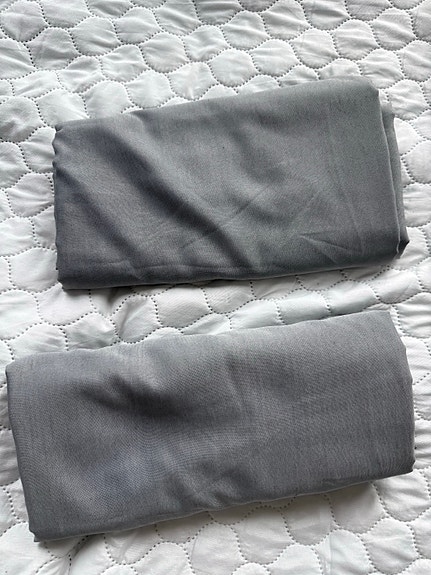 IKEA harmaat verhot