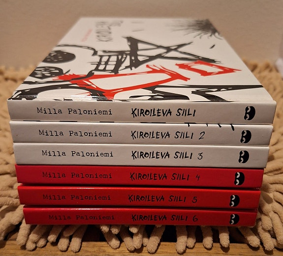 Sarjakuvakirjat Kiroileva Siili 1 2 3 4 5 6
