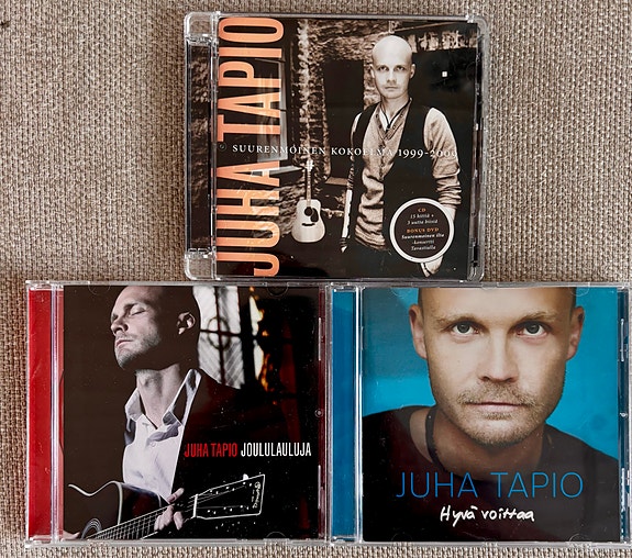 Juha Tapio CD-paketti (3 levyä) – Kokoelma, Joulu & Studioalbumi