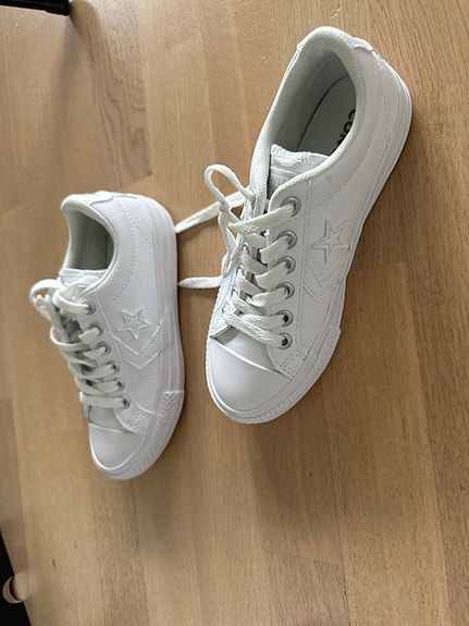 Converse nahkatennarit koko 31 valkoinen unisex