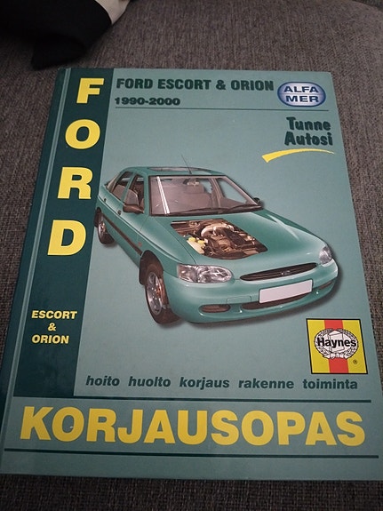 Ford Escort & Orion korjausopas 1990–2000 Alfamer / Haynes