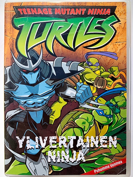 TURTLES Ylivertainen ninja DVD