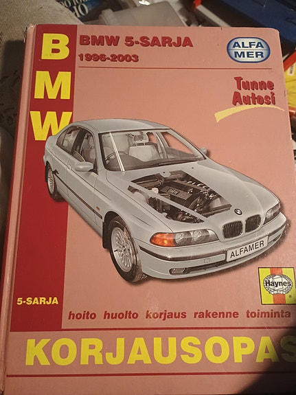 BMW 5-sarja korjausopas 1996–2003 bensa E39