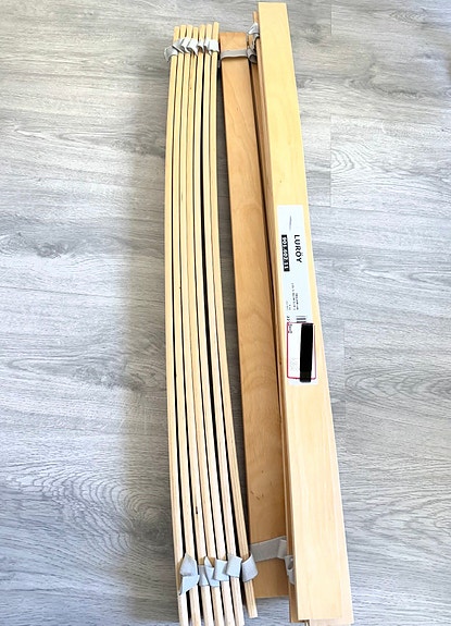 IKEA Luröy sängyn sälepohja puu 90x200