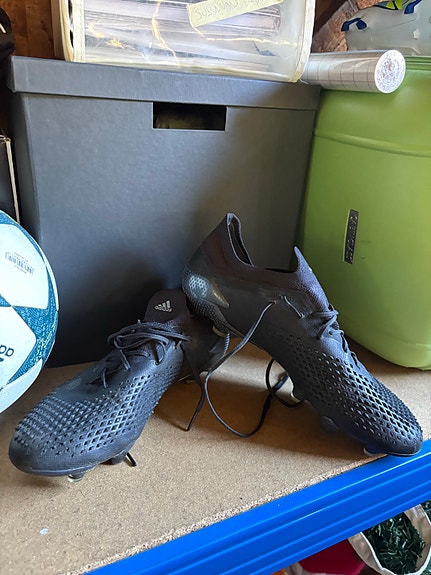 Adidas Predator Elite All Black FG - 42 2/3