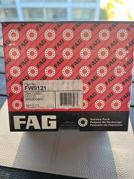 FAG FW9121 Pyörän napa ja laakeri Chevrolet Transport 1997–2001 eteen – Uusi