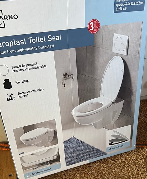 Livarno thermoplastic wc-istuinkansi