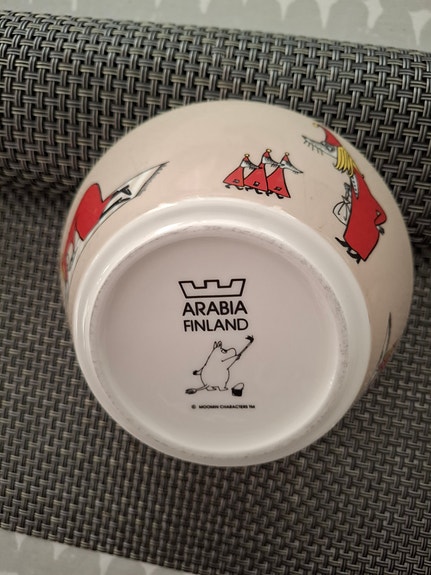 Muumin Vilijonkka kulho