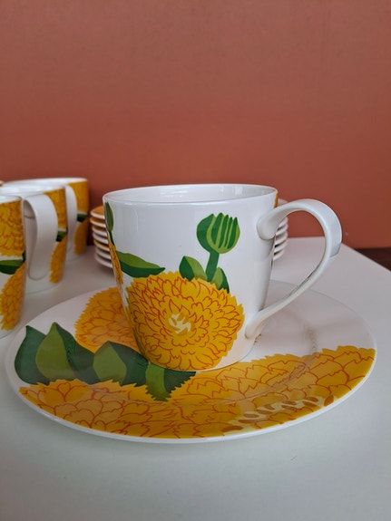 Marimekko keltainen Primavera