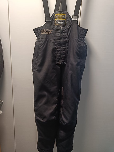 Yoko ajohousut XL musta