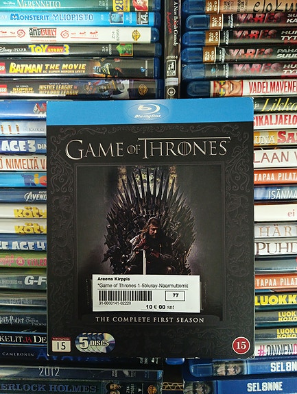 Game of Thrones 1 5xbluray Naarmuttomia