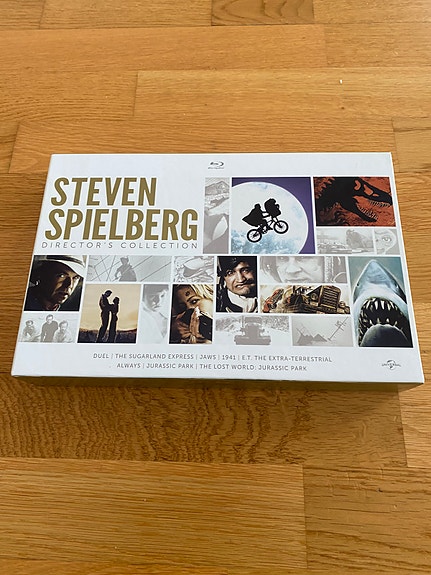 Steven spielberg - directors collection blu ray boxi