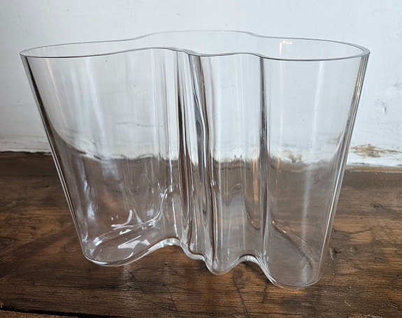 Iittala Aalto maljakko kirkas