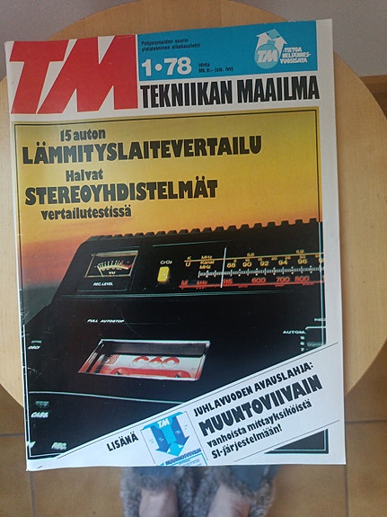 Tekniikan Maailma TM 1978 vuosikerta lehti