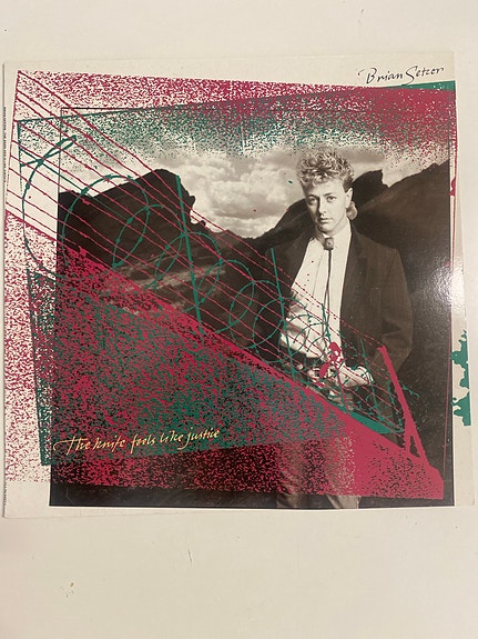 Brian Setzer – The Knife Feels Like Justice LP-vinyyli