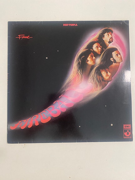 Deep Purple Fireball LP-vinyyli