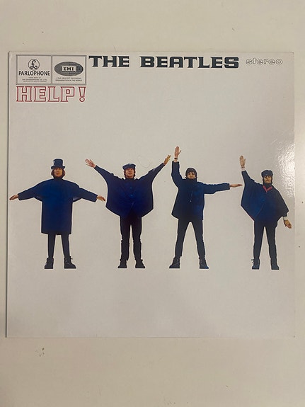 The Beatles Help! LP-vinyyli