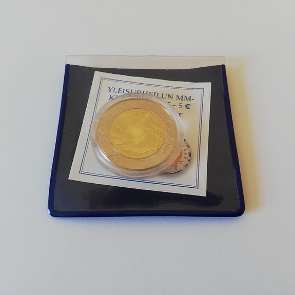 Suomi 2005 5 € Yleisurheilun MM-kisat