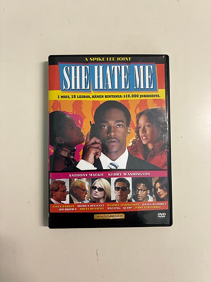 Spike Lee: "She Hate Me", DVD-elokuva ikäraja 15
