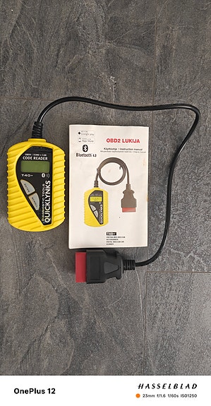 Vikakoodin lukija T40+