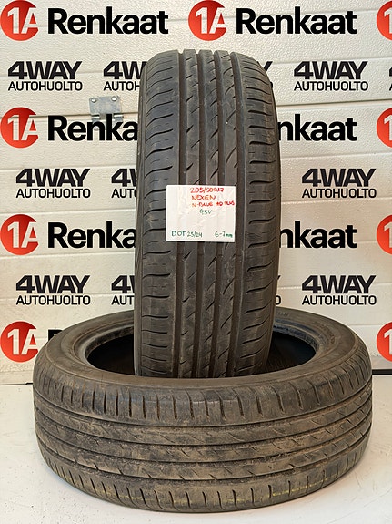 205/50R17 NEXEN N-BLUE HD PLUS DOT23/24 6-7mm UUDENVEROISET 2KPL
