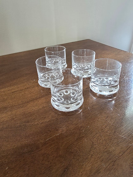 Helminauha snapsilasit, Timo Sarpaneva Iittala 5 kpl