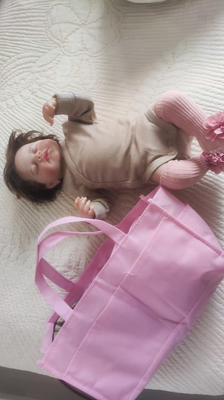 Newborn nukke ja tarvikkeet