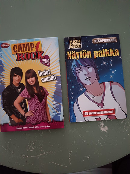 Camp Rock ja High School Musical kirjat