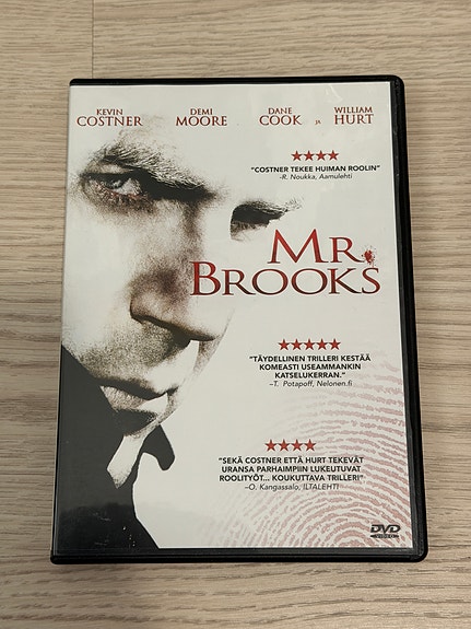 Mr. Brooks DVD (Kevin Costner, Demi Moore, Dane Cook, William Hurt)
