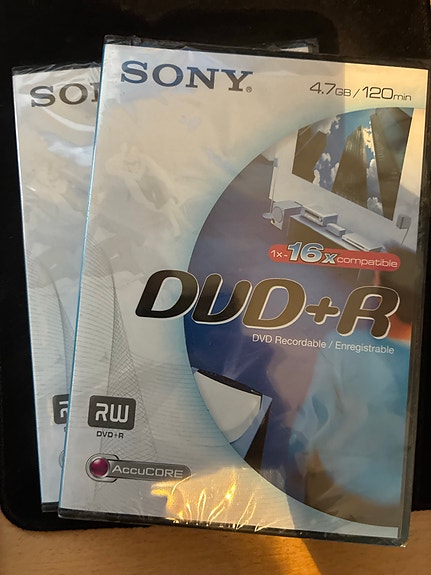 Sony DVD+R levyt 4,7GB 16x