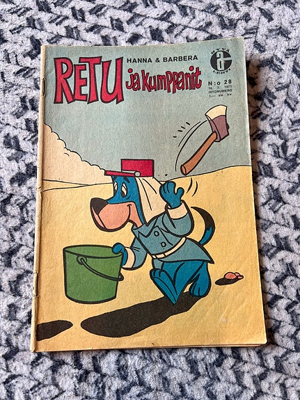 Retu ja kumppanit sarjakuvalehti nro 28