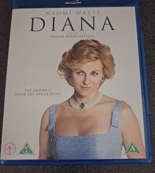 Diana Blu-ray-elokuva hinnassa postikulut mukana