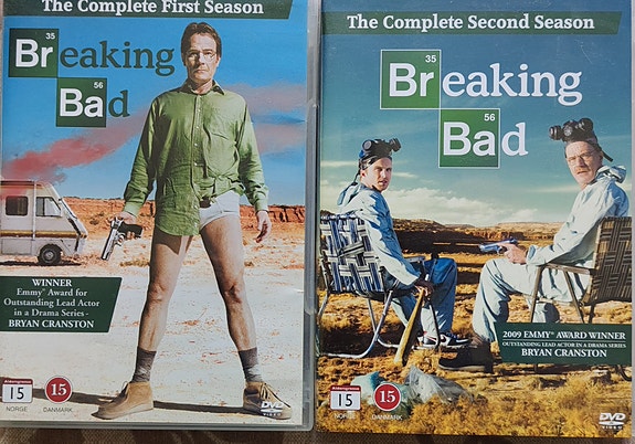 Breaking Bad kaudet 1–2 DVD-boksi