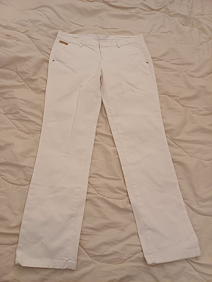 GUESS Berta Chino -slim fit housut XS W27 valkoinen