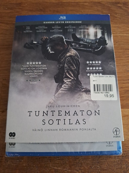 Tuntematon sotilas Bluray-elokuva