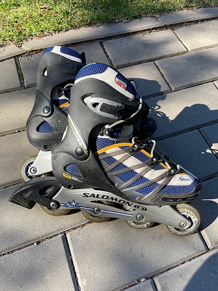 Salomon rullaluistimet 42 2/3