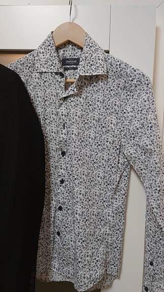 Dressmann slim fit XS kauluspaita