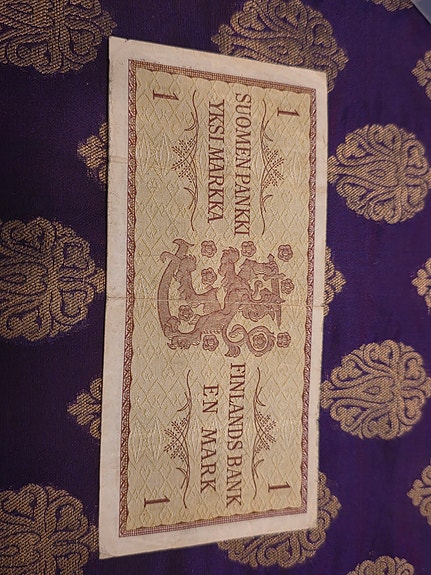 Suomen Pankki 1 markka seteli