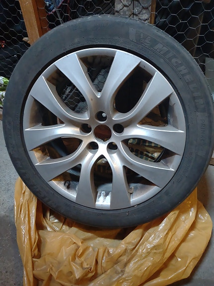 Citroen C5 OEM vanteet kesärenkailla