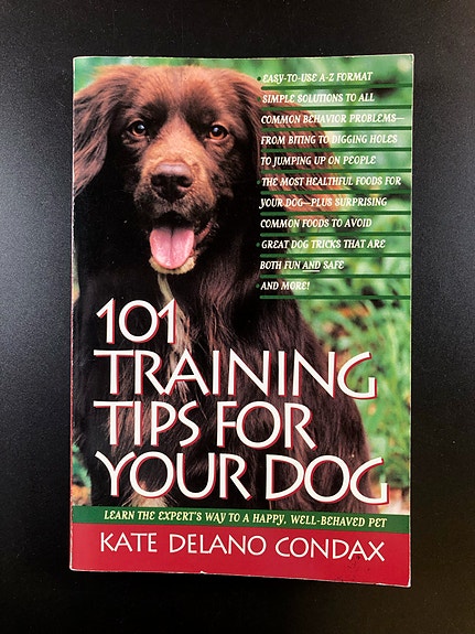 101 Training Tips For Your Dog by Kate Delano Condax (Book in English)