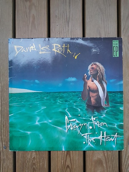 David Lee Roth ~ Crazy From the Heat ~ LP 1985 Warner Bros. Records 1-25222 USA